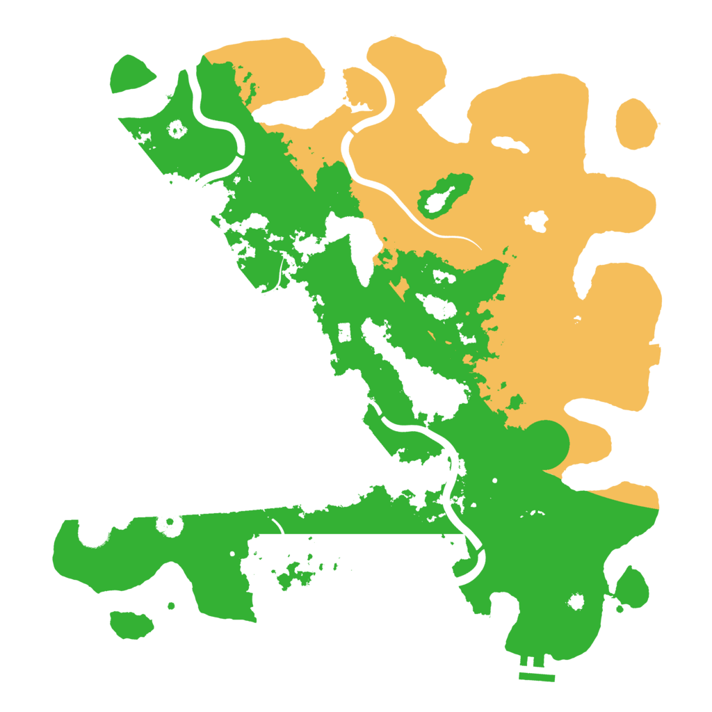 Biome Rust Map: Procedural Map, Size: 4000, Seed: 616299412