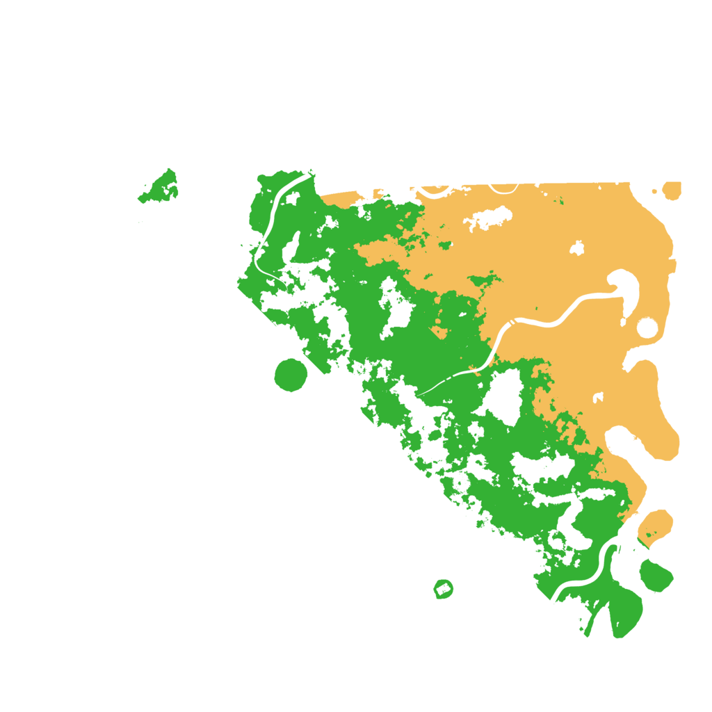 Biome Rust Map: Procedural Map, Size: 6000, Seed: 2895167