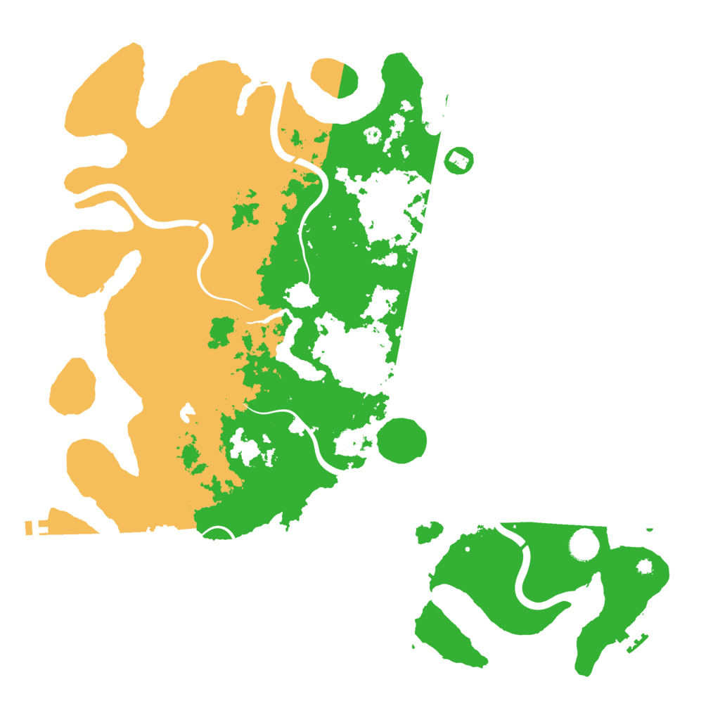 Biome Rust Map: Procedural Map, Size: 4200, Seed: 56845731