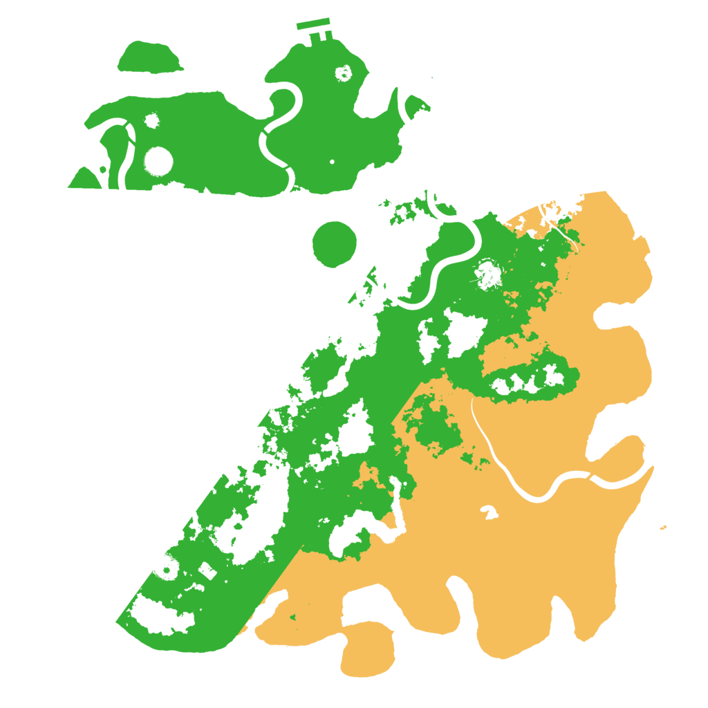 Biome Rust Map: Procedural Map, Size: 4300, Seed: 43002267