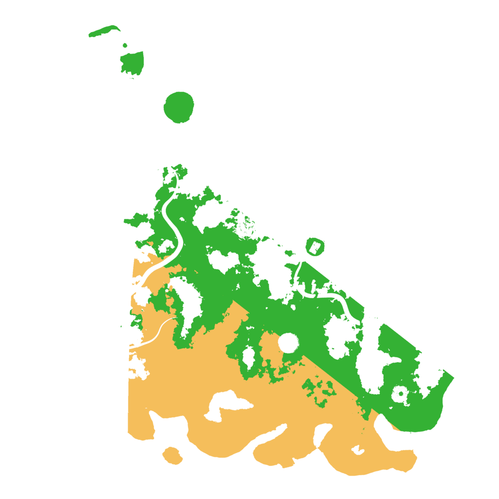 Biome Rust Map: Procedural Map, Size: 4500, Seed: 637064766