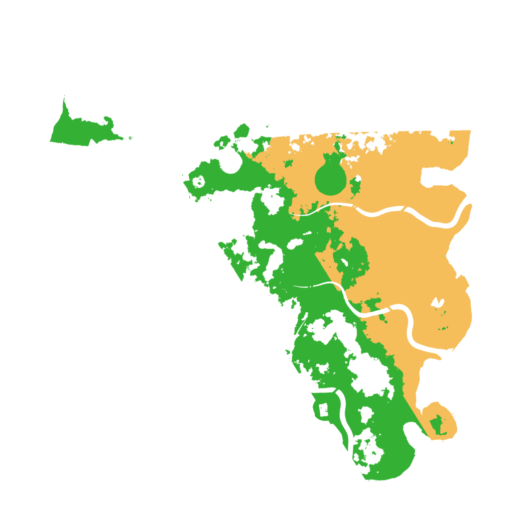 Biome Rust Map: Procedural Map, Size: 4250, Seed: 1027959001