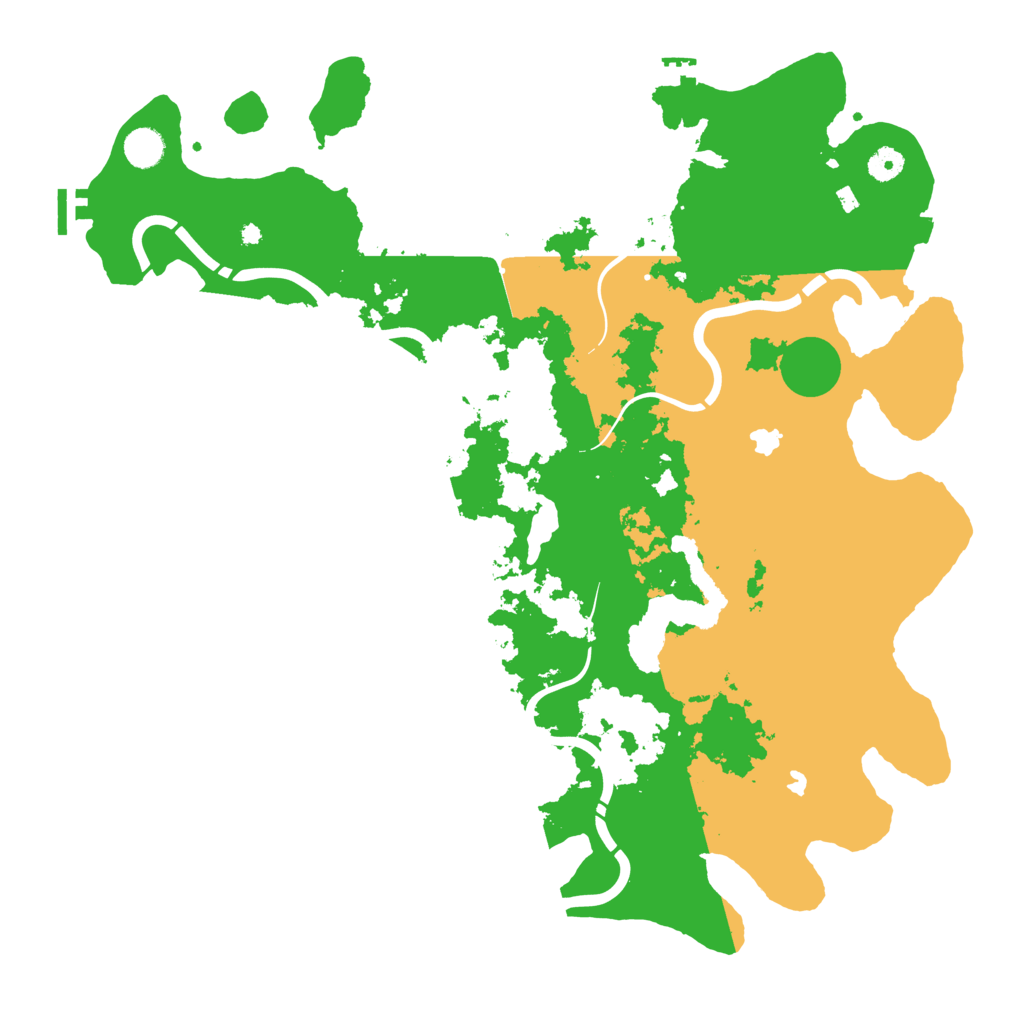 Biome Rust Map: Procedural Map, Size: 4500, Seed: 1536009326