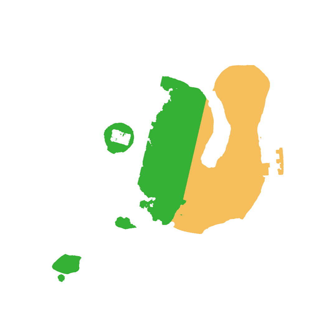 Biome Rust Map: Procedural Map, Size: 1800, Seed: 499838691