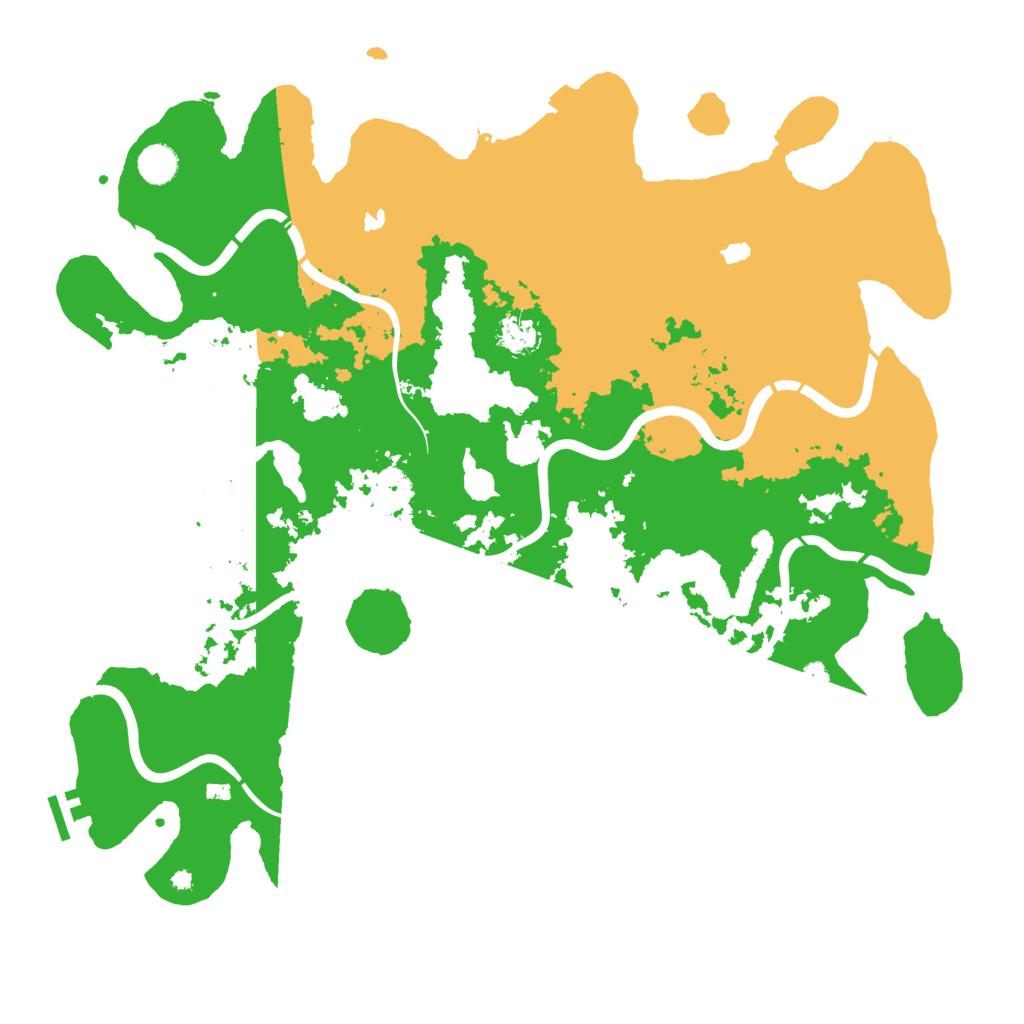 Biome Rust Map: Procedural Map, Size: 4500, Seed: 676483008