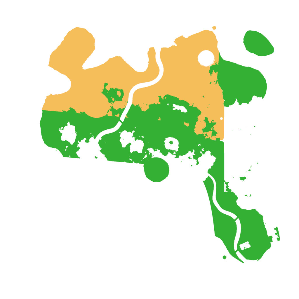 Biome Rust Map: Procedural Map, Size: 3250, Seed: 1843463529