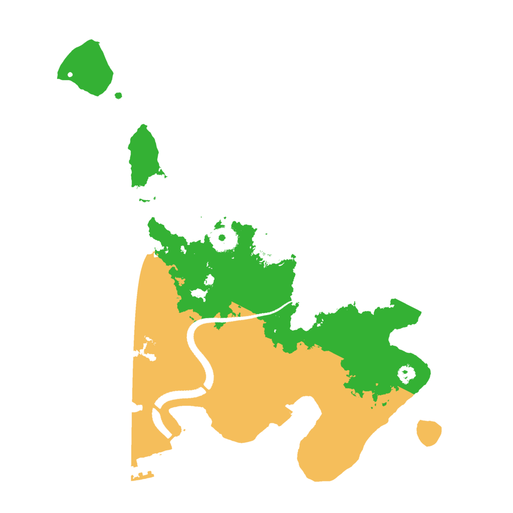 Biome Rust Map: Procedural Map, Size: 3000, Seed: 706559804