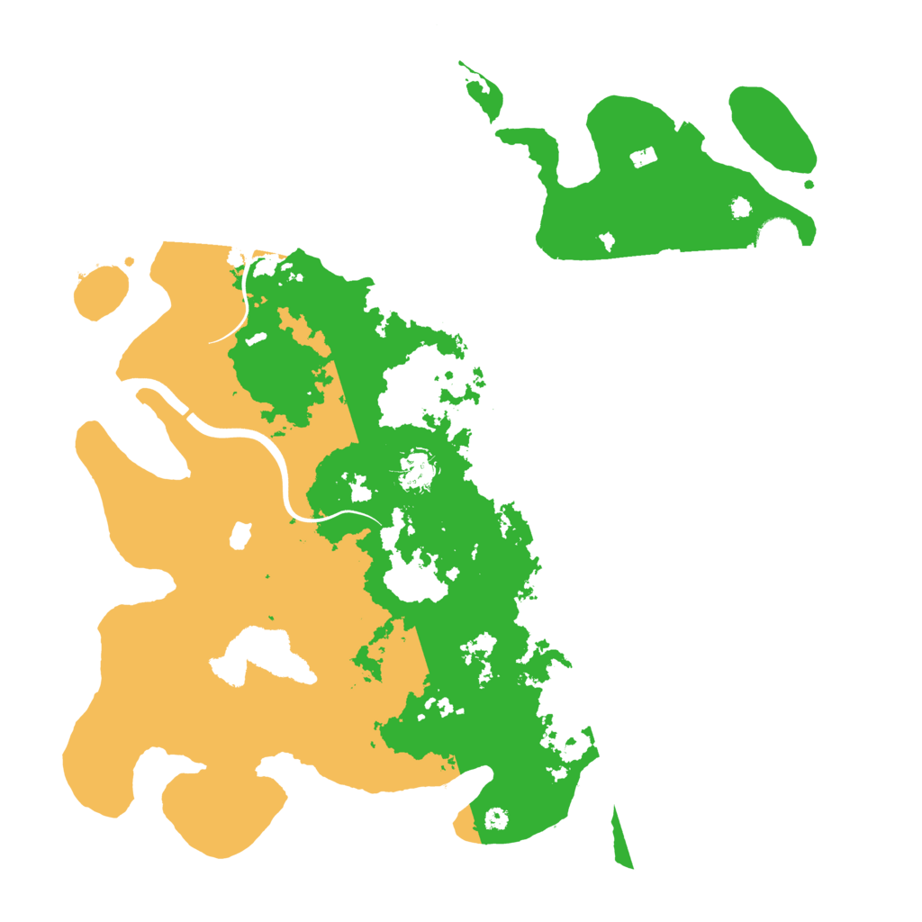 Biome Rust Map: Procedural Map, Size: 4000, Seed: 7362
