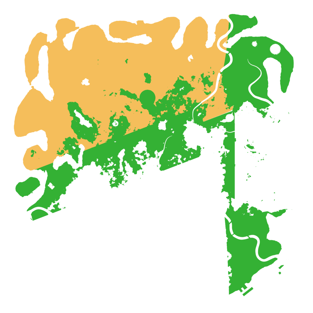 Biome Rust Map: Procedural Map, Size: 5221, Seed: 13453231