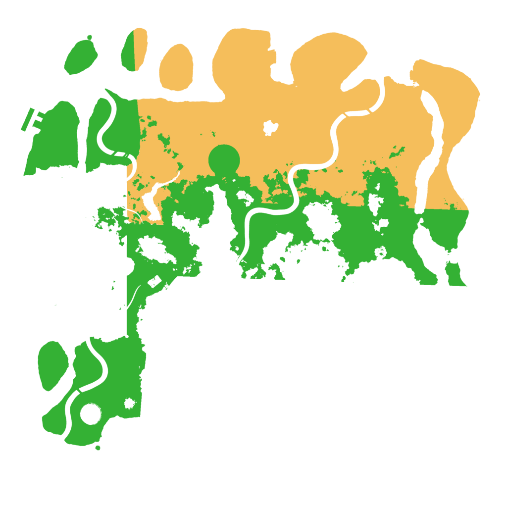 Biome Rust Map: Procedural Map, Size: 4250, Seed: 13189