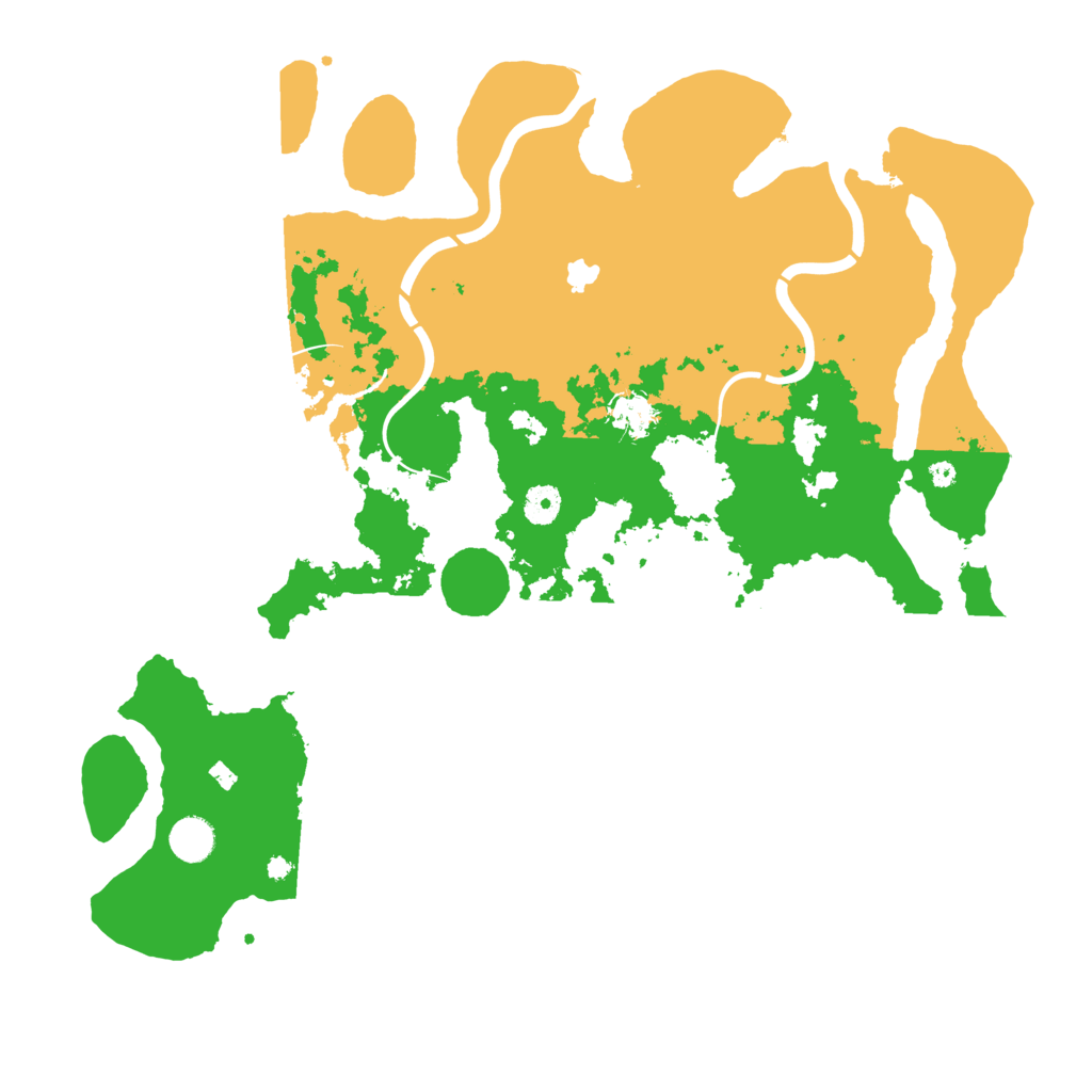 Biome Rust Map: Procedural Map, Size: 4250, Seed: 13189