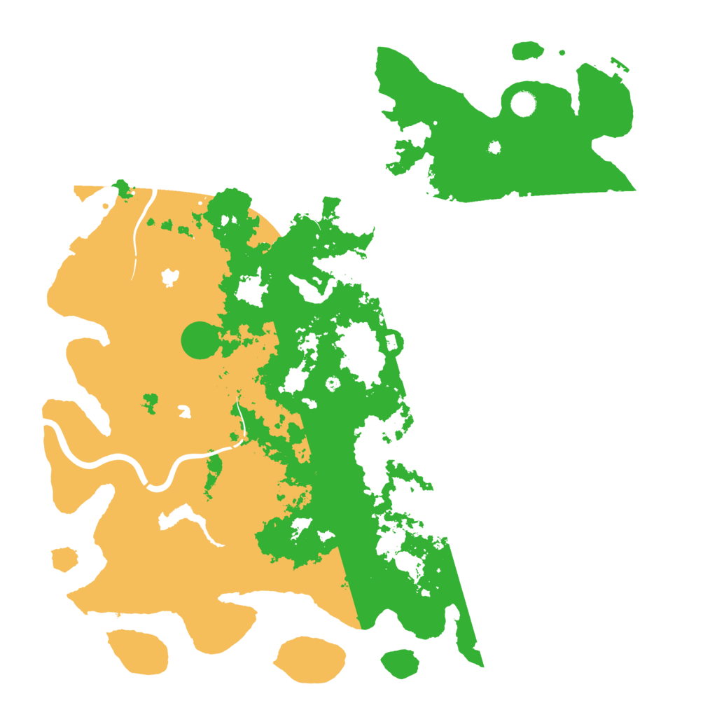 Biome Rust Map: Procedural Map, Size: 5000, Seed: 62356696