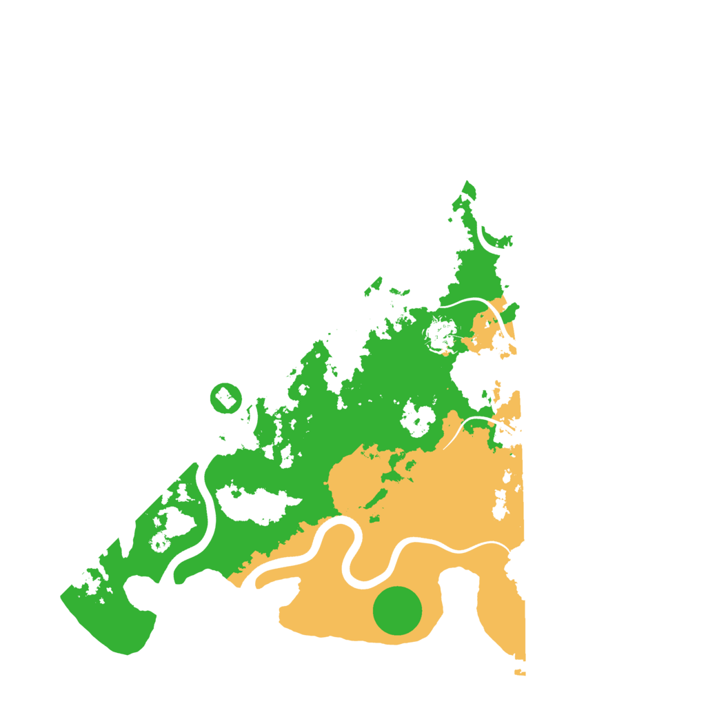 Biome Rust Map: Procedural Map, Size: 3800, Seed: 750434647