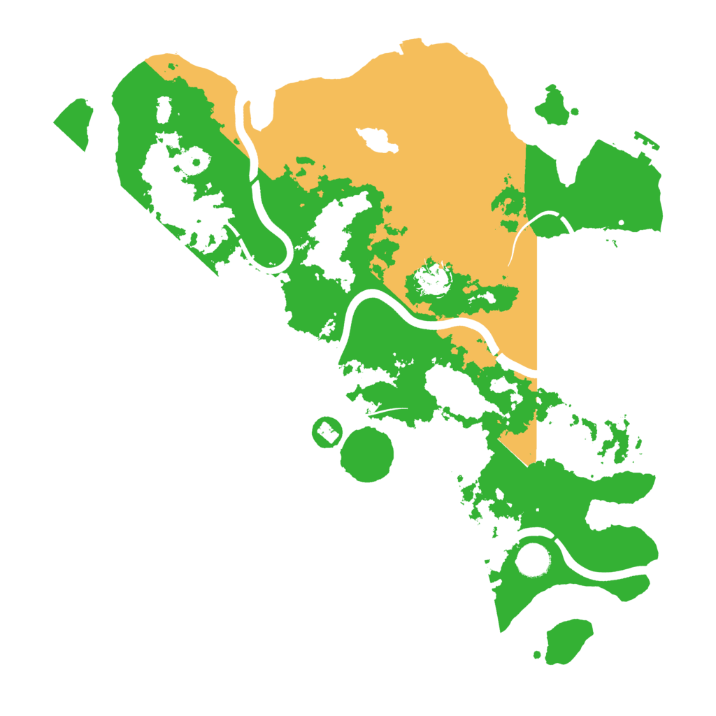 Biome Rust Map: Procedural Map, Size: 3750, Seed: 1696206858