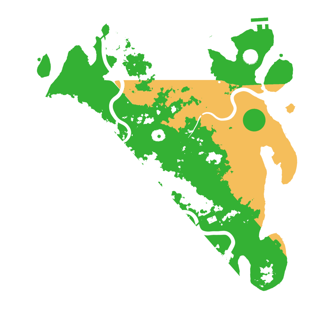 Biome Rust Map: Procedural Map, Size: 3750, Seed: 603470687