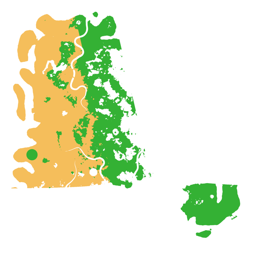 Biome Rust Map: Procedural Map, Size: 6000, Seed: 12800