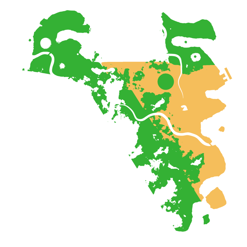 Biome Rust Map: Procedural Map, Size: 4000, Seed: 426942