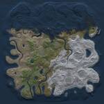 Thumbnail Rust Map: Procedural Map, Size: 4500, Seed: 1533, 15 Monuments