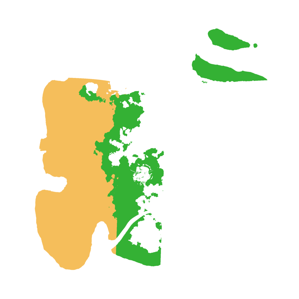 Biome Rust Map: Procedural Map, Size: 2850, Seed: 1460214606