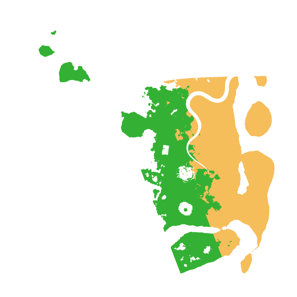 Biome Rust Map: Procedural Map, Size: 3300, Seed: 1953944754