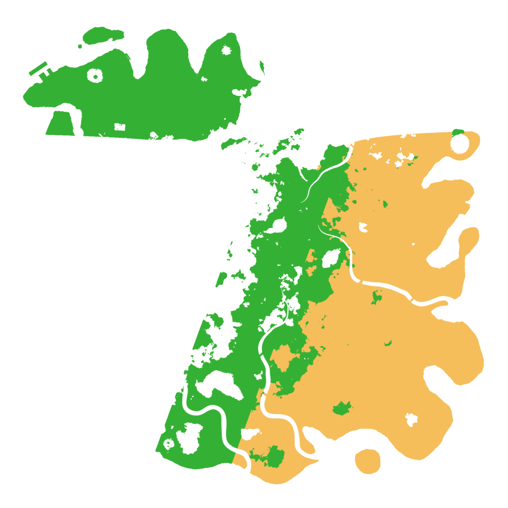 Biome Rust Map: Procedural Map, Size: 5000, Seed: 11223344