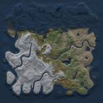 Thumbnail Rust Map: Procedural Map, Size: 4500, Seed: 1299392636, 13 Monuments