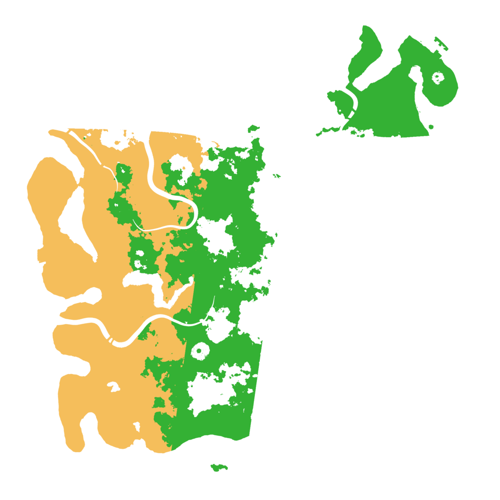 Biome Rust Map: Procedural Map, Size: 4250, Seed: 11266