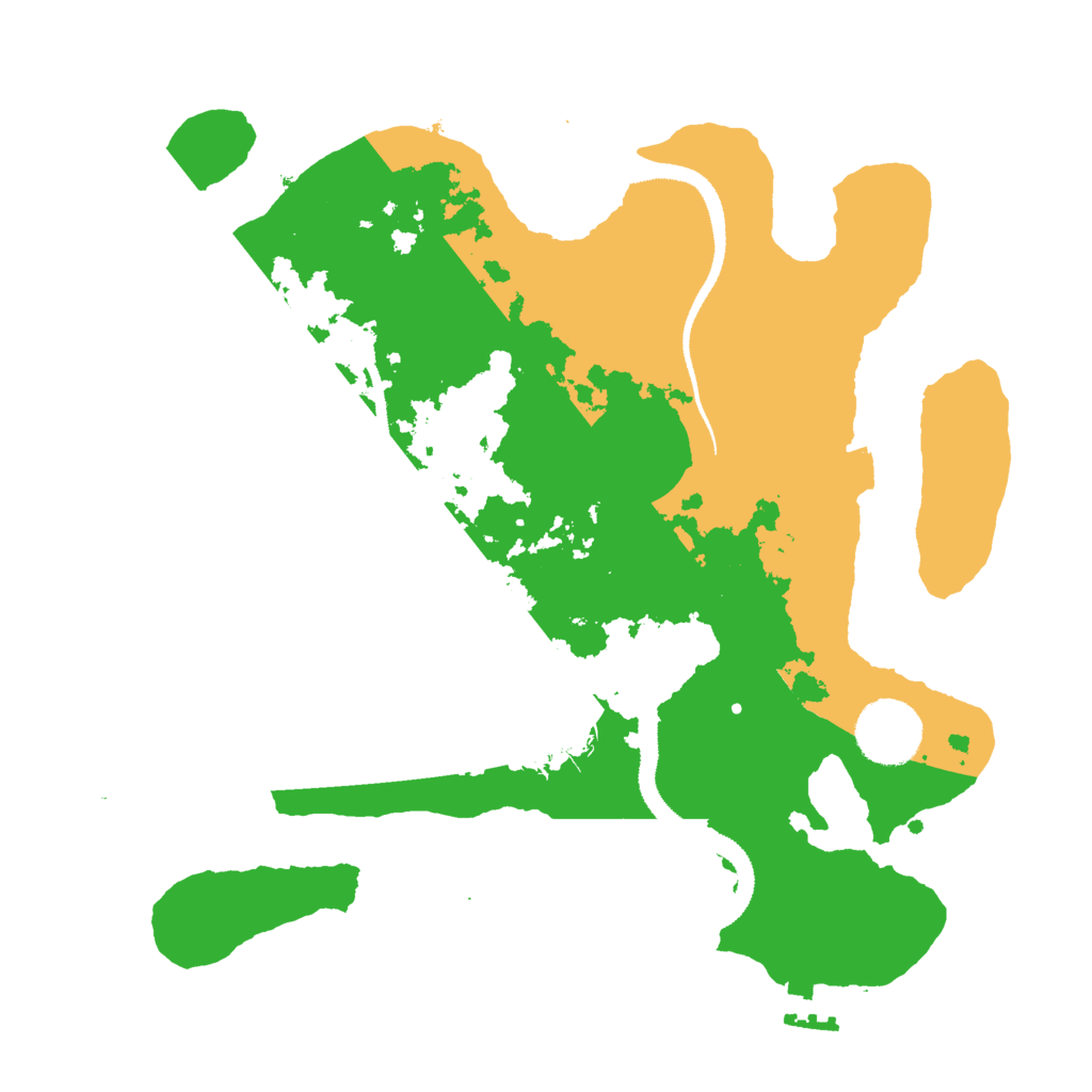 Biome Rust Map: Procedural Map, Size: 3000, Seed: 712837