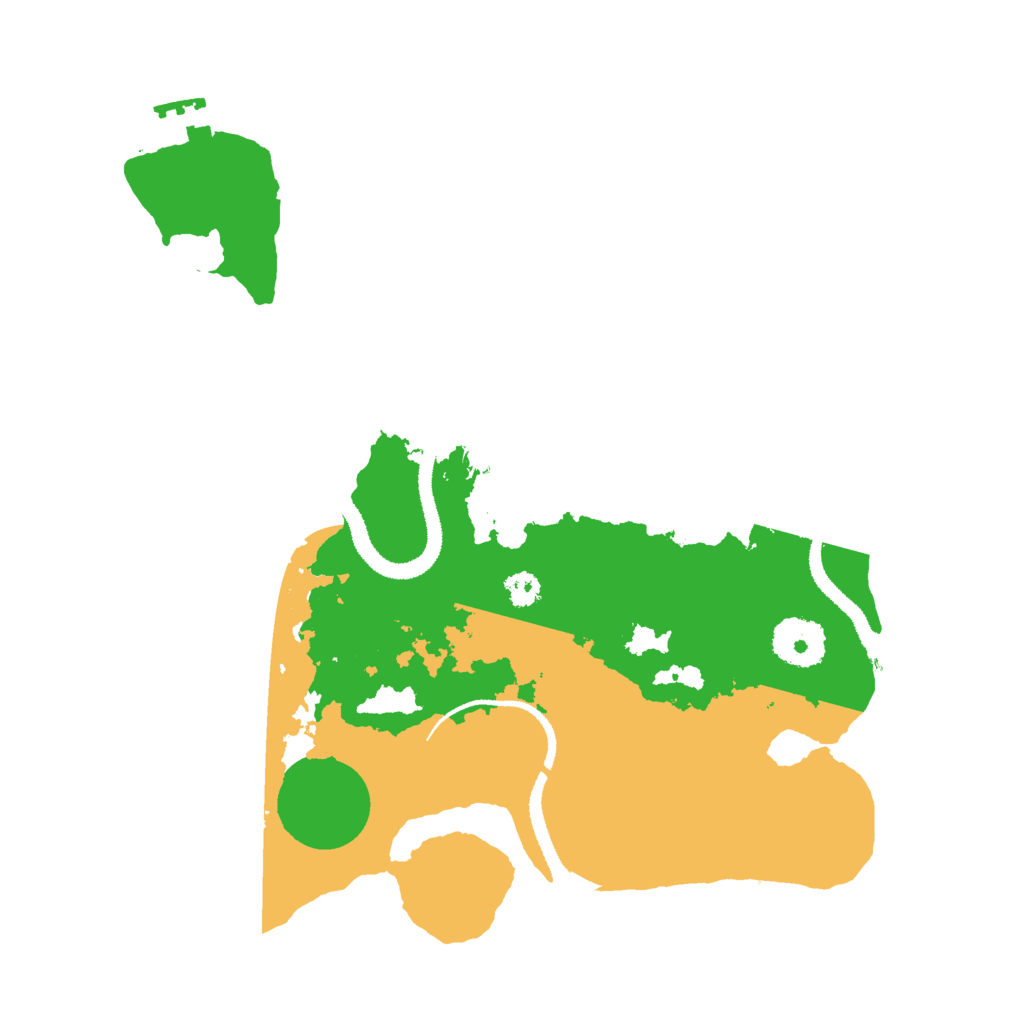 Biome Rust Map: Procedural Map, Size: 3000, Seed: 391740421