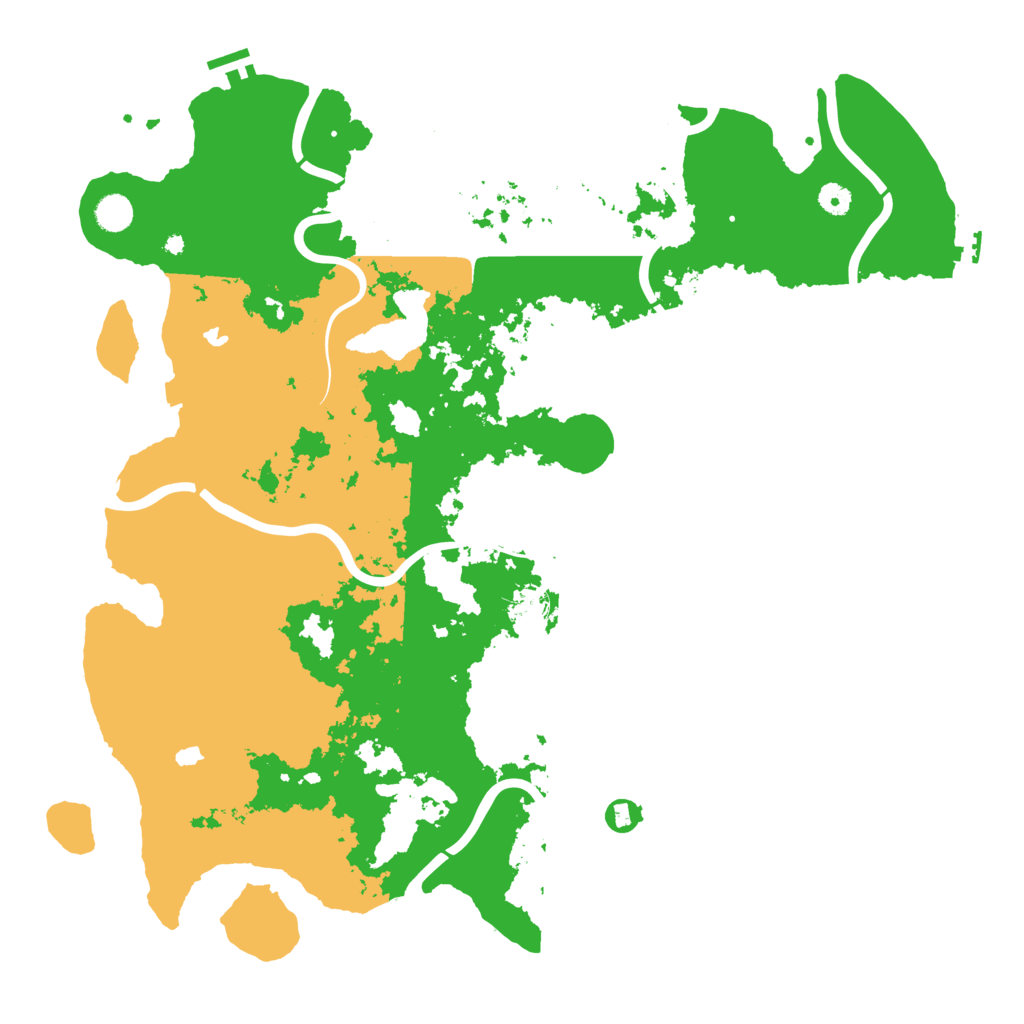 Biome Rust Map: Procedural Map, Size: 4800, Seed: 1605368641