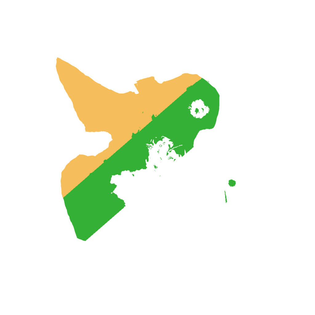 Biome Rust Map: Procedural Map, Size: 1750, Seed: 54418090