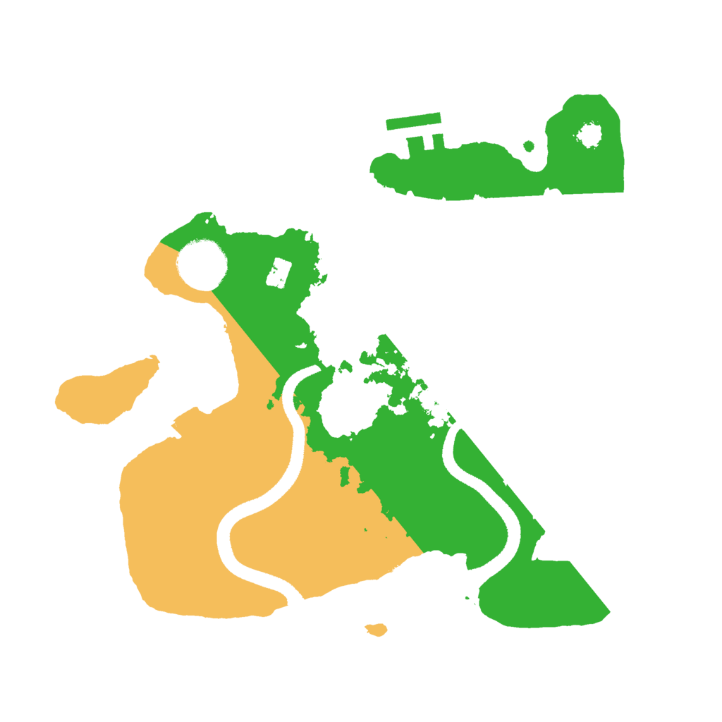 Biome Rust Map: Procedural Map, Size: 2665, Seed: 1337