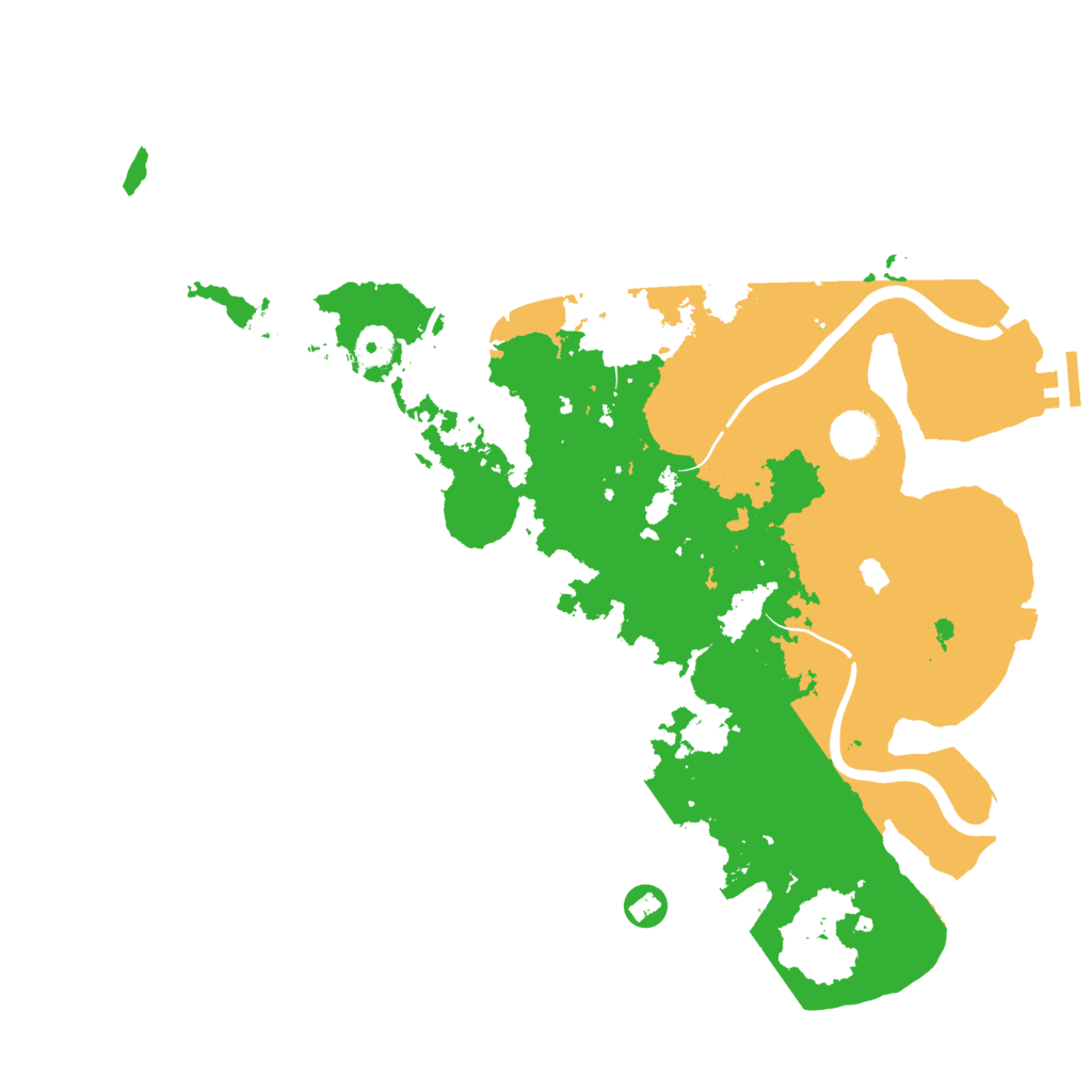 Biome Rust Map: Procedural Map, Size: 4000, Seed: 1557416354