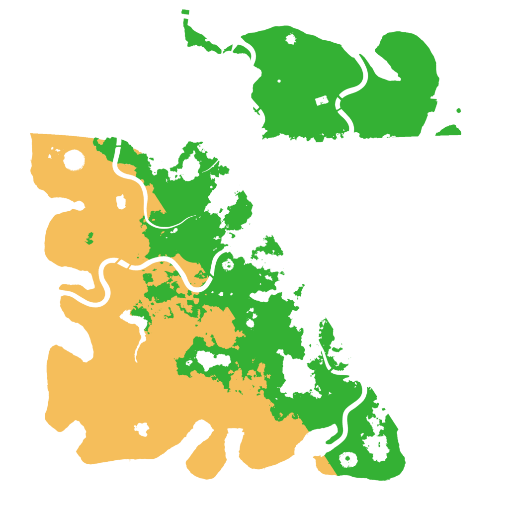 Biome Rust Map: Procedural Map, Size: 4500, Seed: 923880863