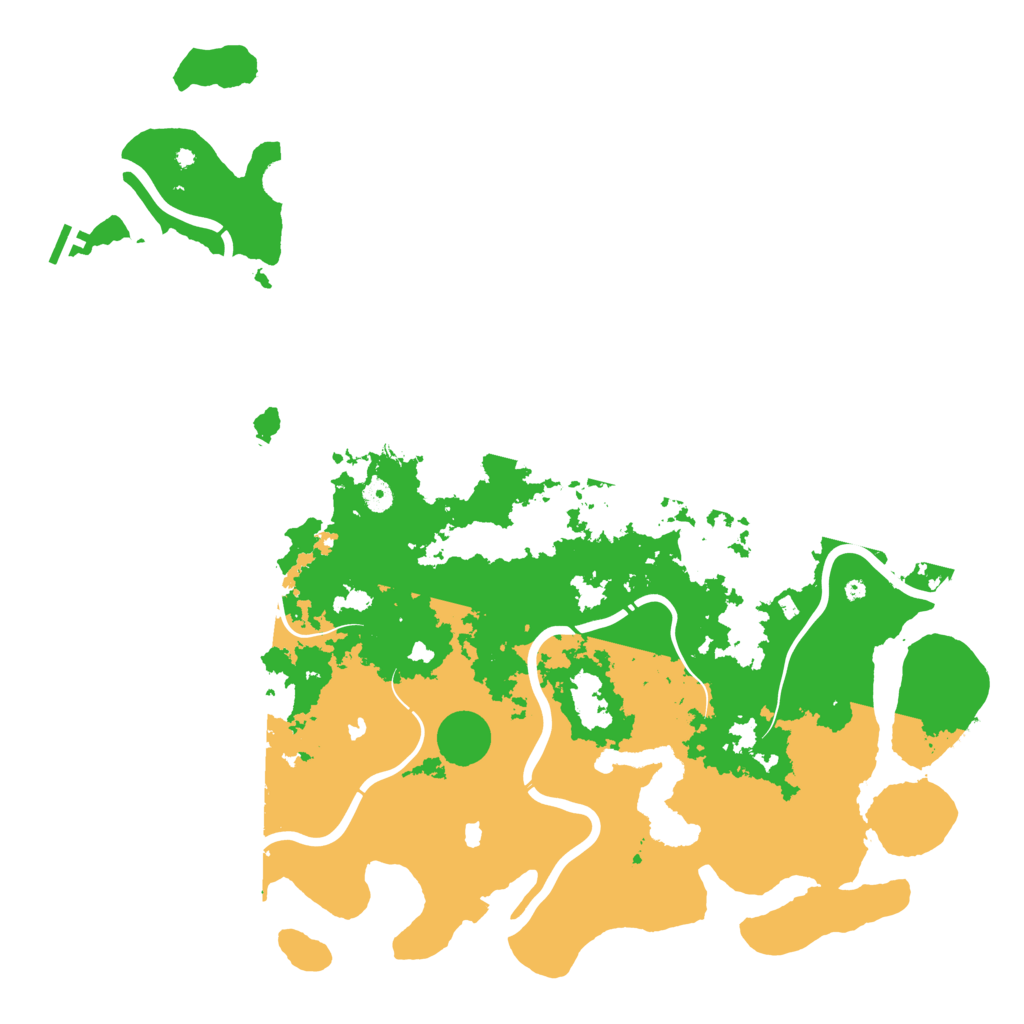 Biome Rust Map: Procedural Map, Size: 5000, Seed: 967927727