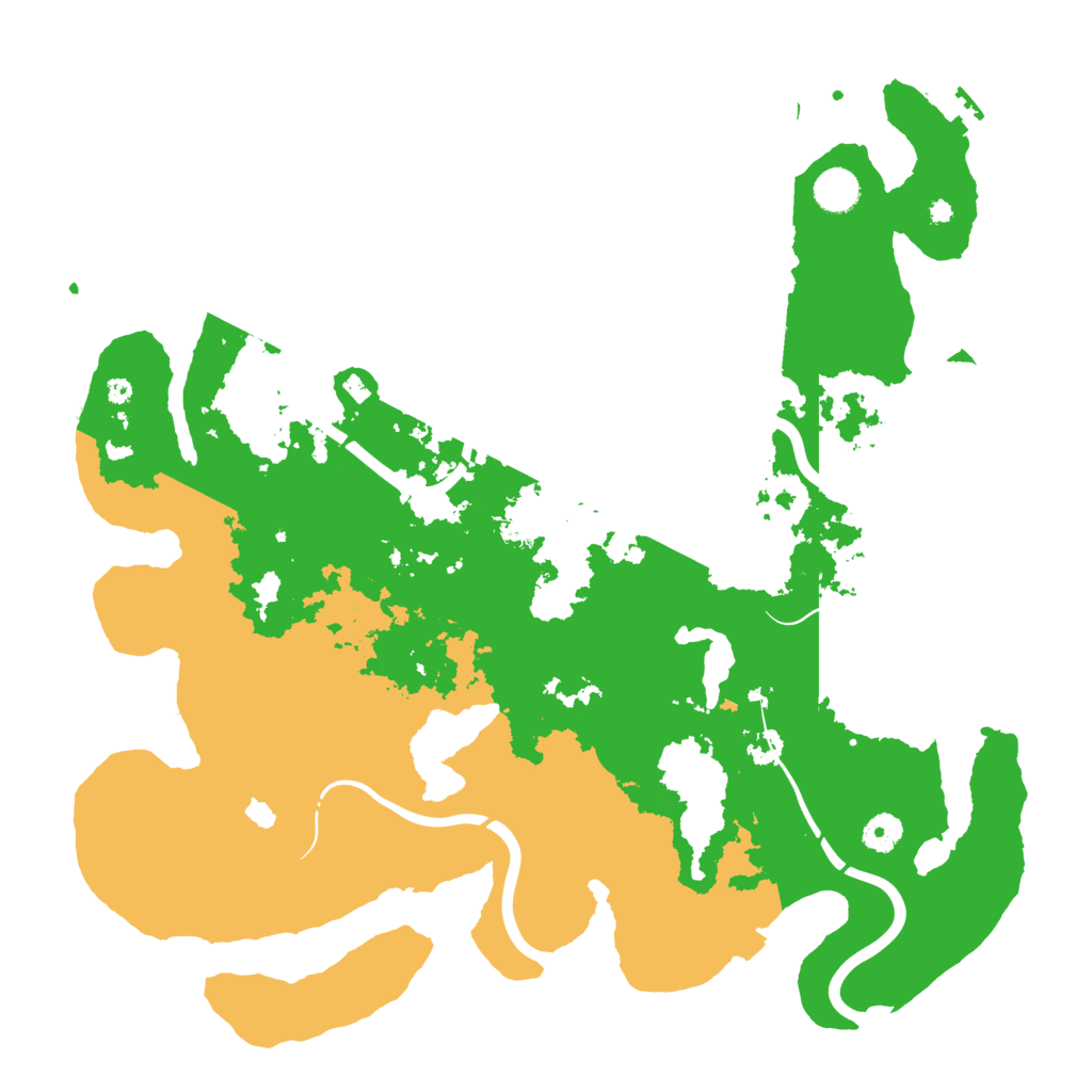 Biome Rust Map: Procedural Map, Size: 4250, Seed: 1981996584
