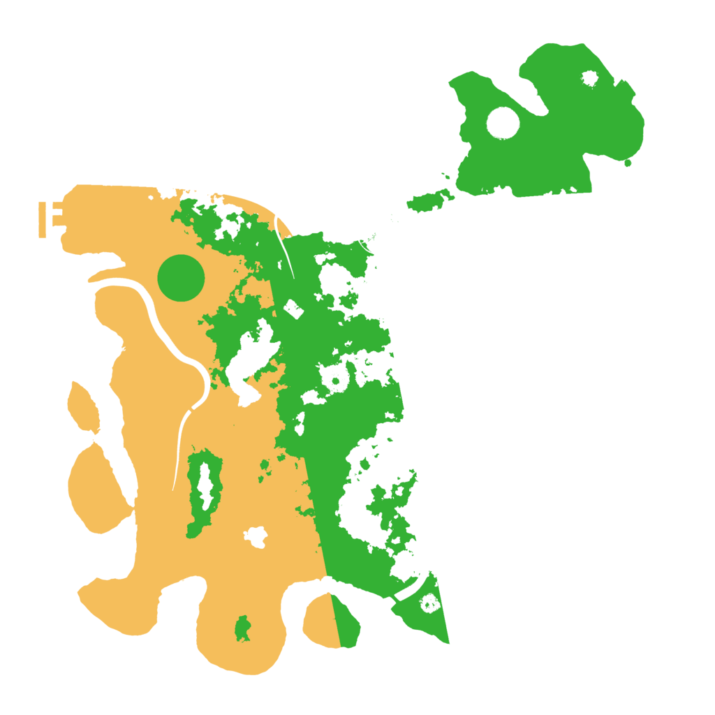 Biome Rust Map: Procedural Map, Size: 4000, Seed: 832535821