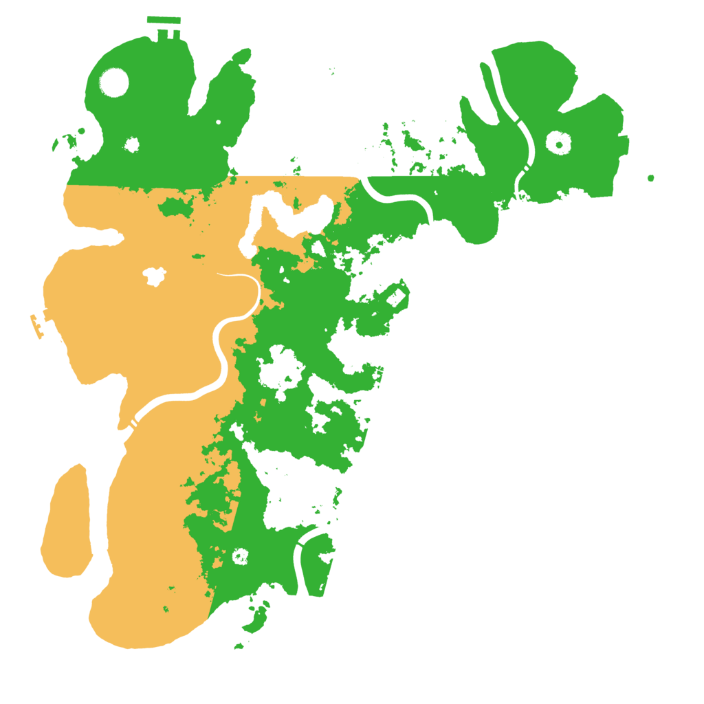Biome Rust Map: Procedural Map, Size: 4250, Seed: 1841652919