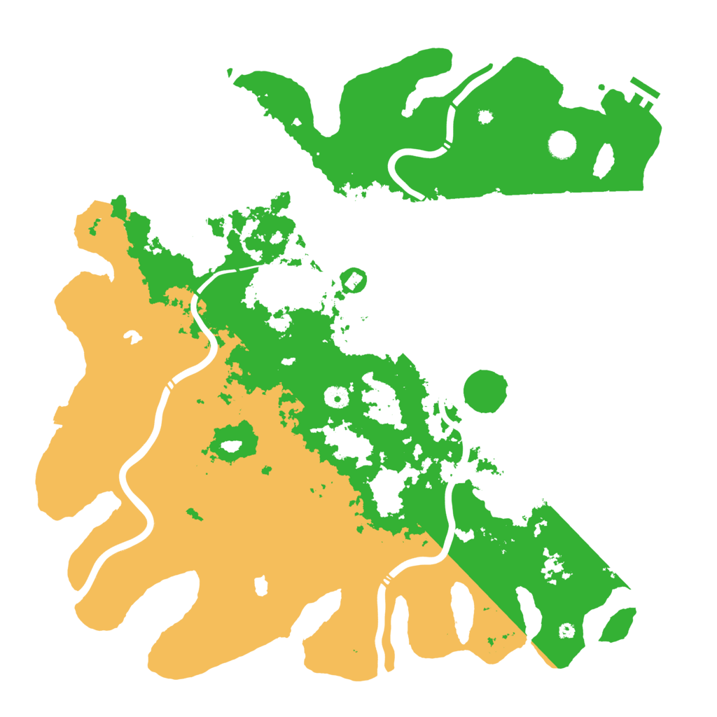 Biome Rust Map: Procedural Map, Size: 4500, Seed: 381607038
