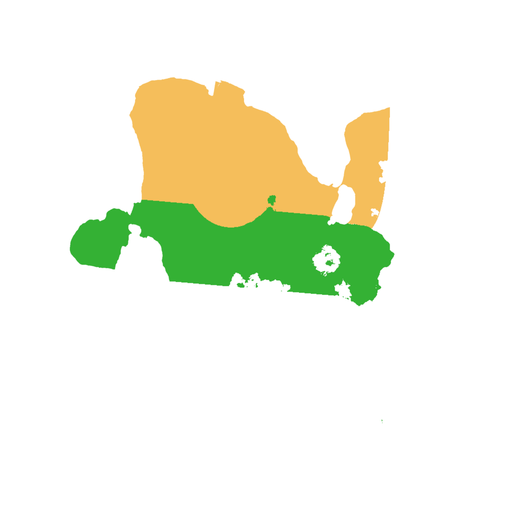 Biome Rust Map: Procedural Map, Size: 2000, Seed: 49991