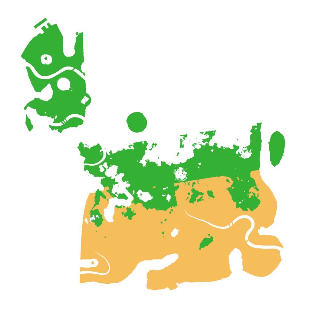 Biome Rust Map: Procedural Map, Size: 4250, Seed: 198276