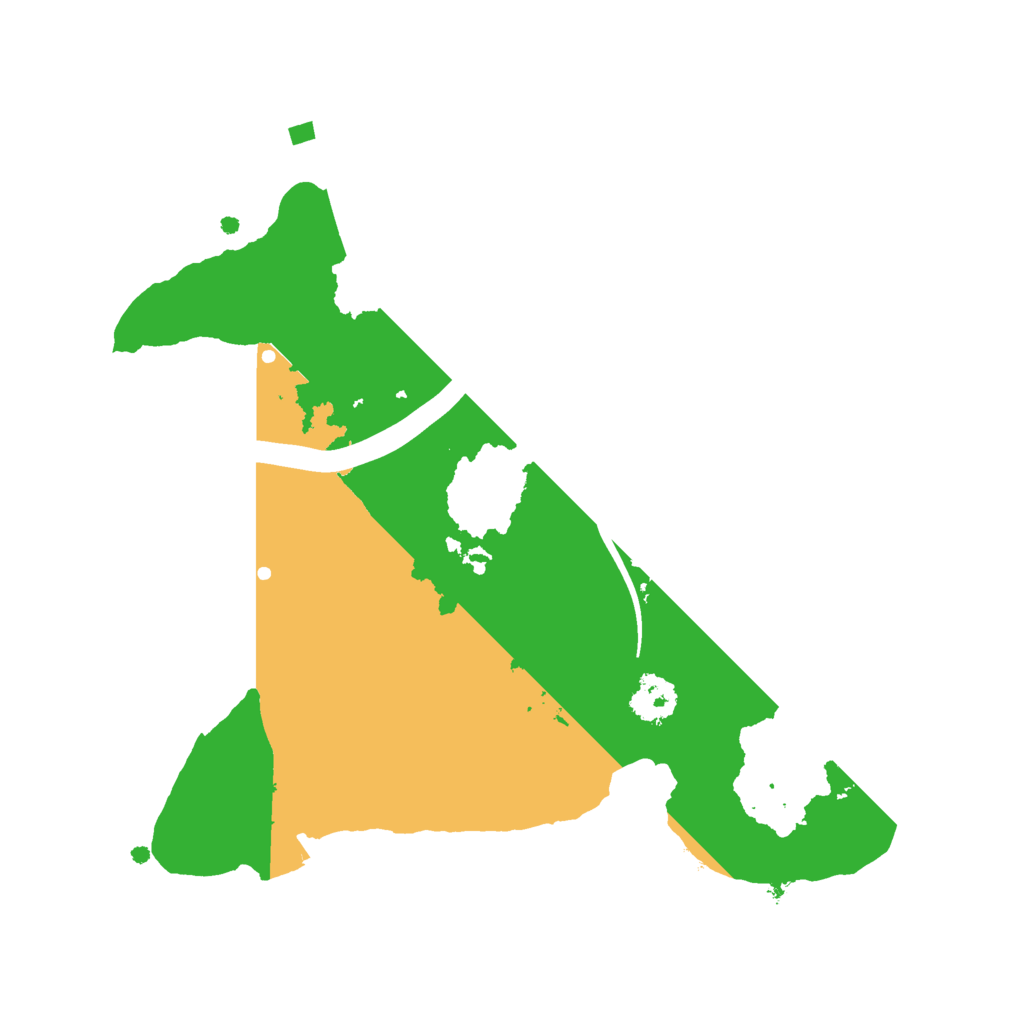 Biome Rust Map: Procedural Map, Size: 2250, Seed: 32852