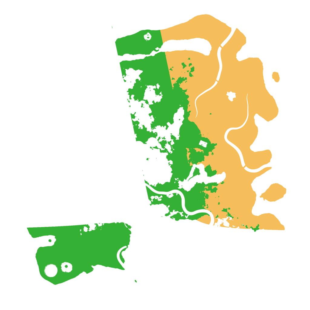 Biome Rust Map: Procedural Map, Size: 4250, Seed: 1167480975