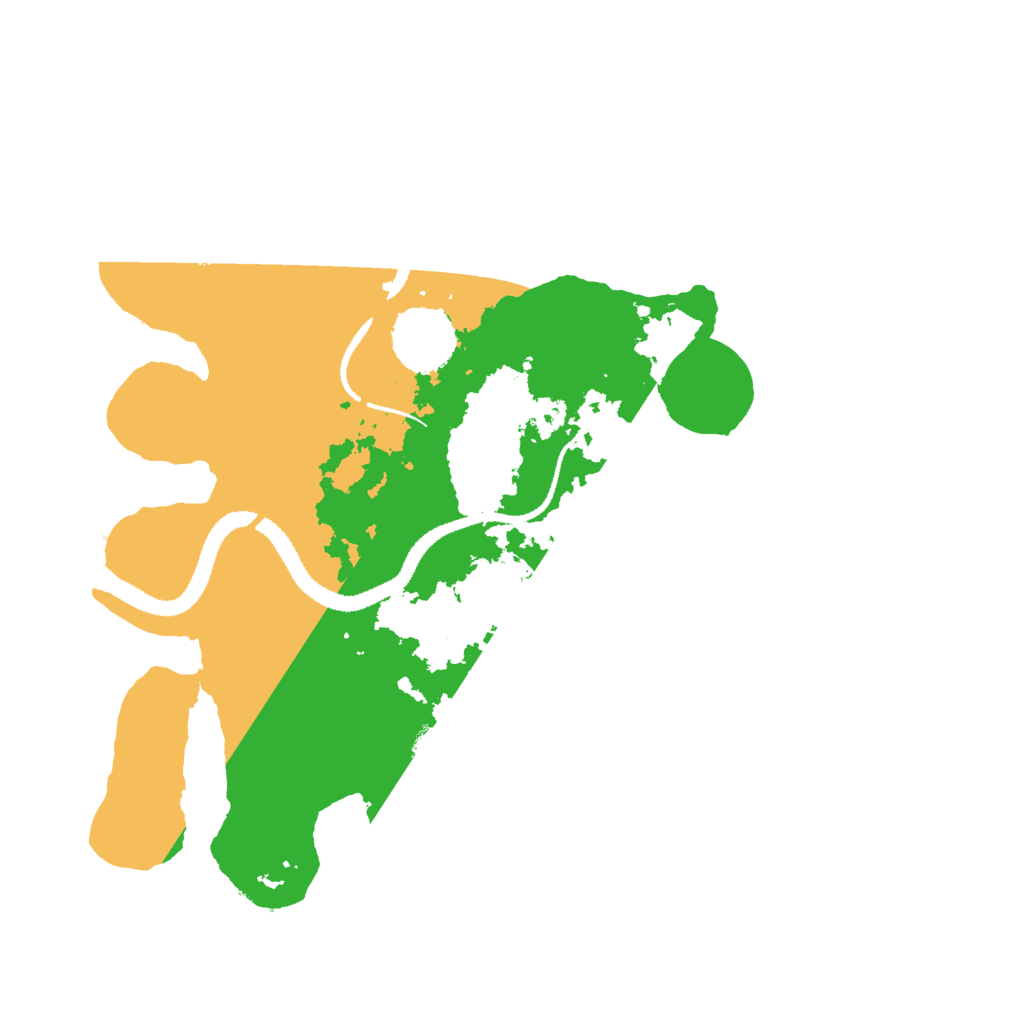 Biome Rust Map: Procedural Map, Size: 3000, Seed: 1190127448