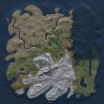 Thumbnail Rust Map: Procedural Map, Size: 5000, Seed: 774195981, 17 Monuments