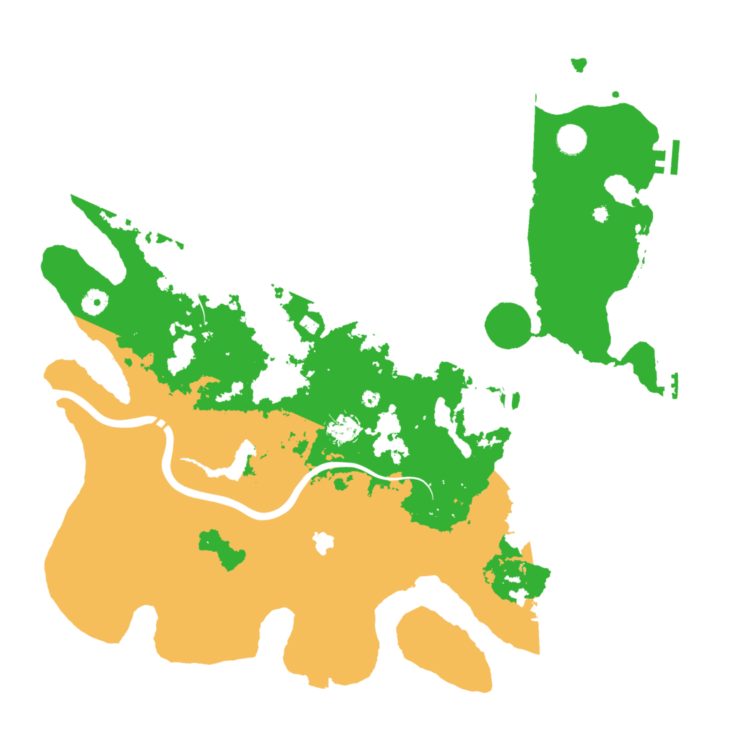 Biome Rust Map: Procedural Map, Size: 4250, Seed: 1112223579