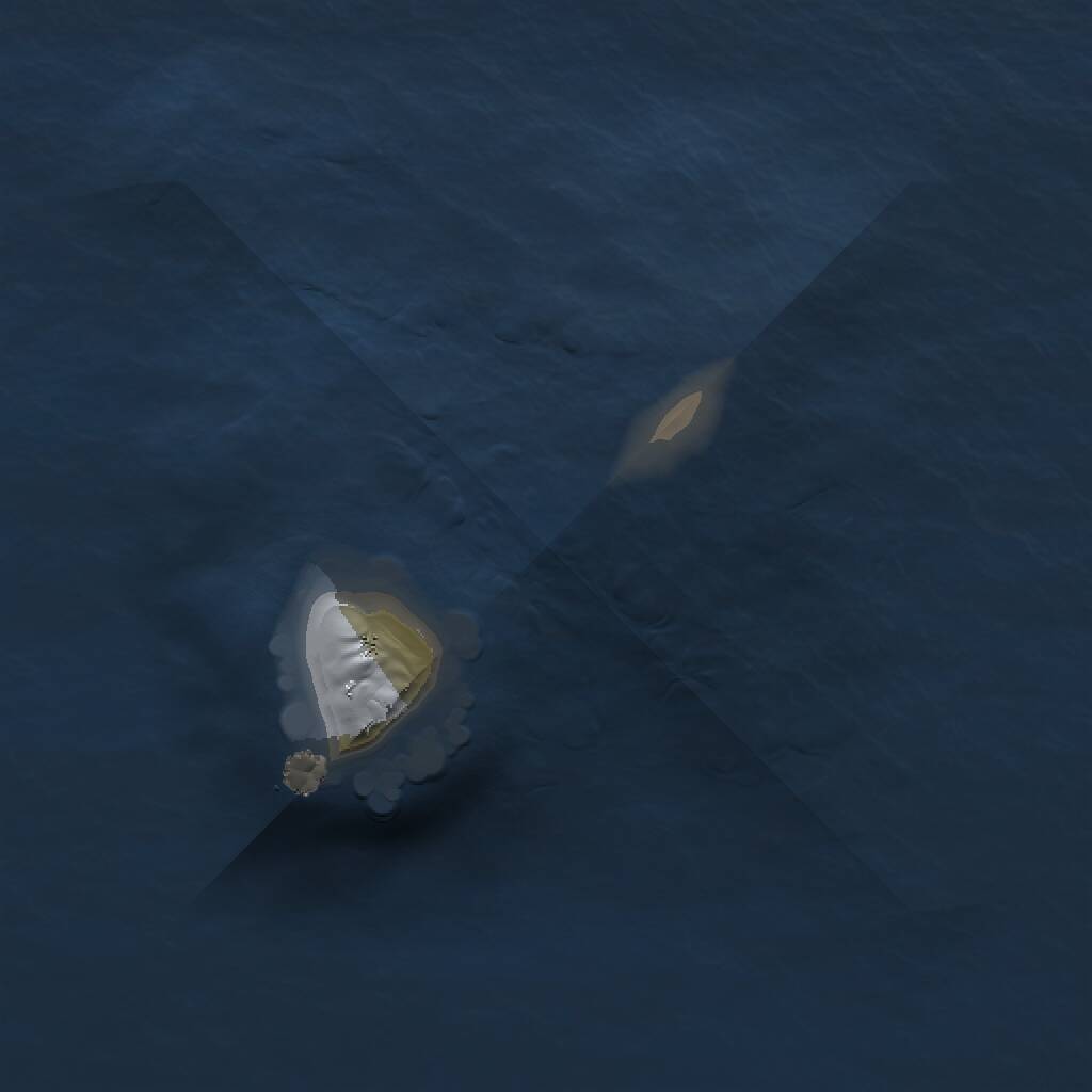 Rust Map: Procedural Map, Size: 1000, Seed: 536588, 1 Monuments