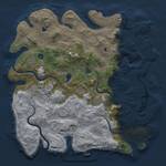 Thumbnail Rust Map: Procedural Map, Size: 4500, Seed: 408238499, 17 Monuments