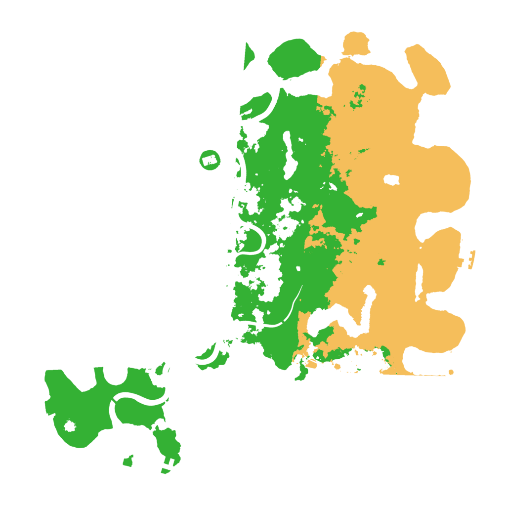 Biome Rust Map: Procedural Map, Size: 4000, Seed: 771544932