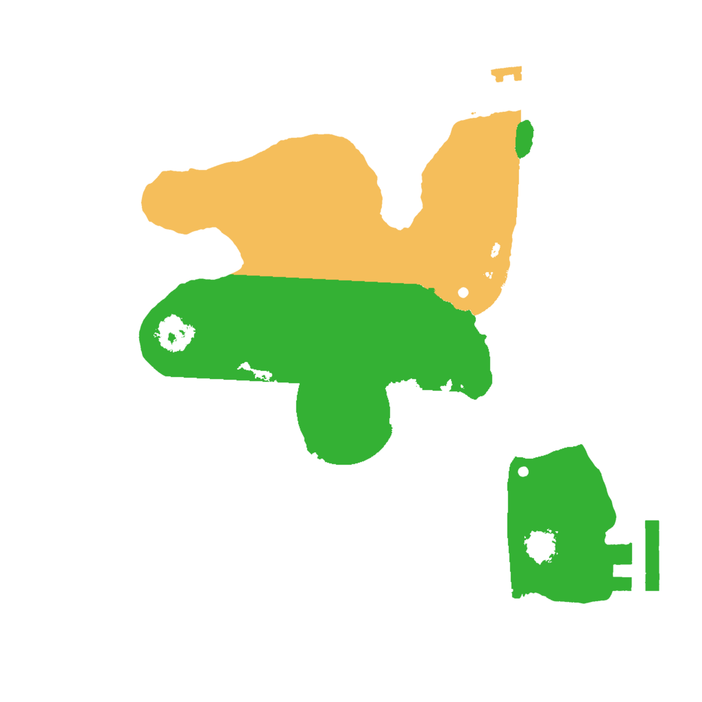 Biome Rust Map: Procedural Map, Size: 2000, Seed: 1929843200